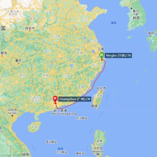 宁波-南沙
