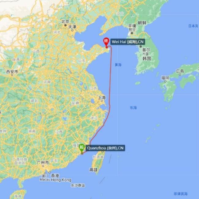 泉州-威海