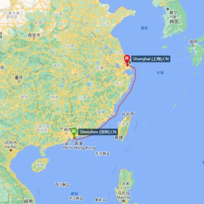 深圳-上海