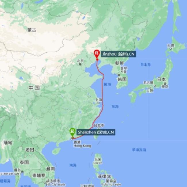 深圳-锦州