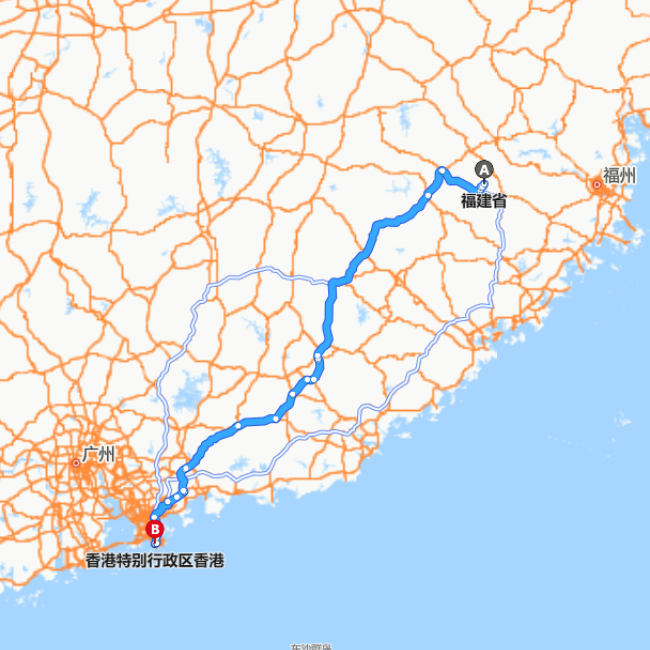 福建-香港