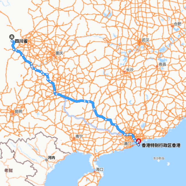 四川-香港