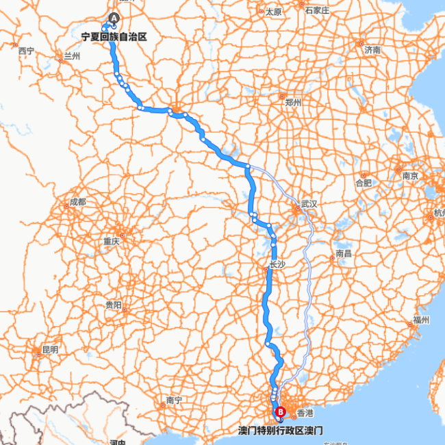 宁夏-澳门