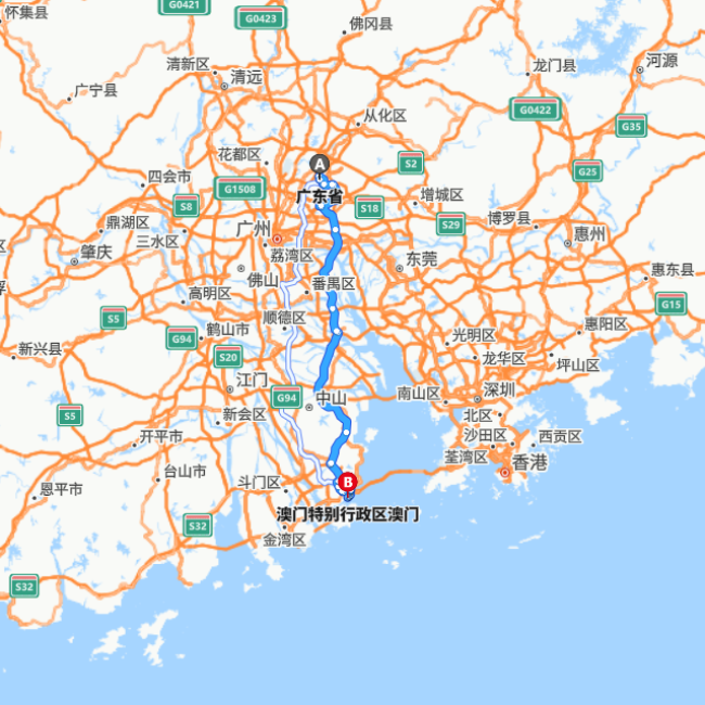 广东-澳门