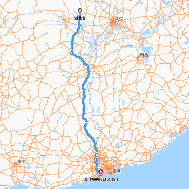 湖北-澳门