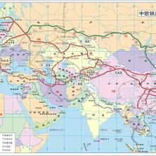 中欧铁路规划图